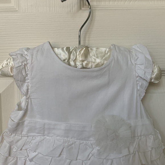 NEW Children’s Place Matching Set Ruffle Dress and Shrug Embroidered Cardigan - Picture 7 of 14